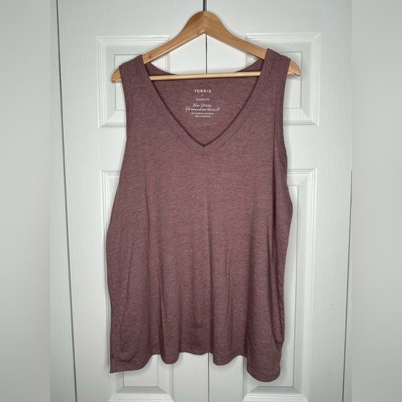 Torrid Women's Dusty Purple Tank Top - Size 1 - Picture 1 of 3